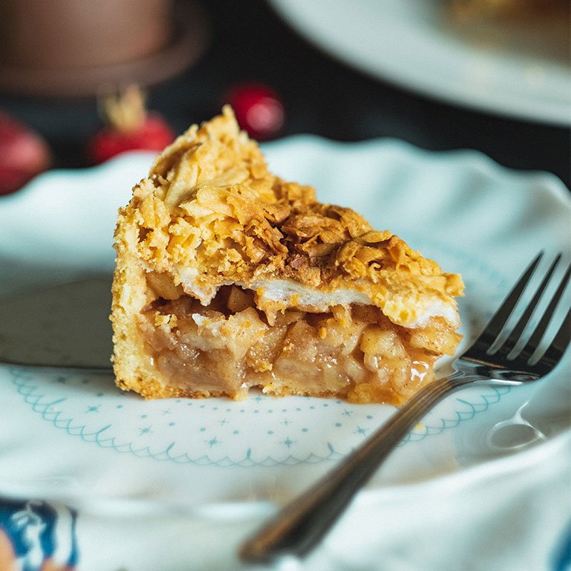 Plated Apple Pie Plated Apple Pie